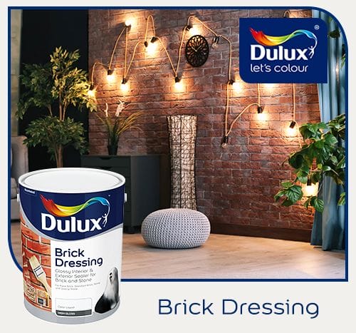 Dulux Brick & Slasto Dressing - Clear Gloss, 5 Liter