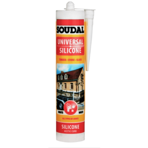 SOUDAL - White Silicone 270ML